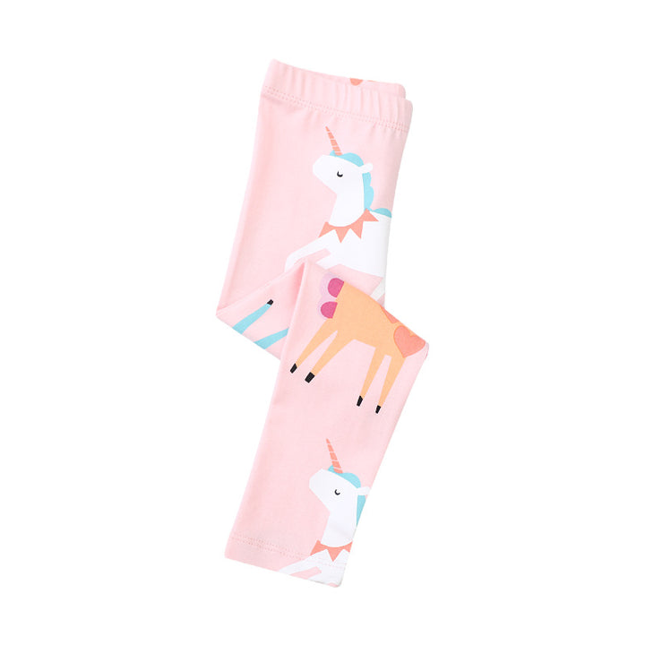 Mädchen Leggings mit bunten Einhorn-Designs Echo Archiv