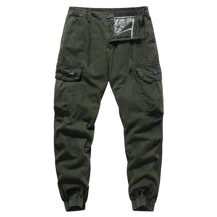 Herren Cargo-Hose mit elastischem Bund und mehreren praktischen Taschen Echoarchiv