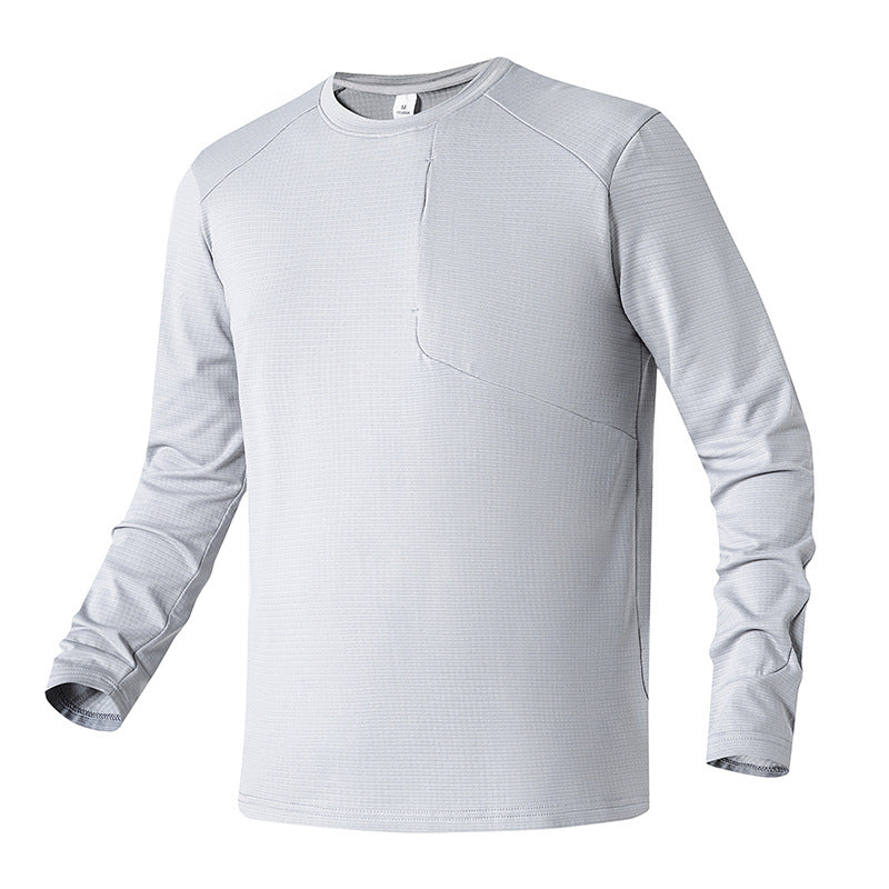 Herren Langarm Funktionsshirt mit atmungsaktivem Material und innovativem Design Echoarchiv