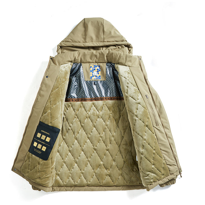 Herren Multifunktionale und warme Steppjacke Echo Archiv
