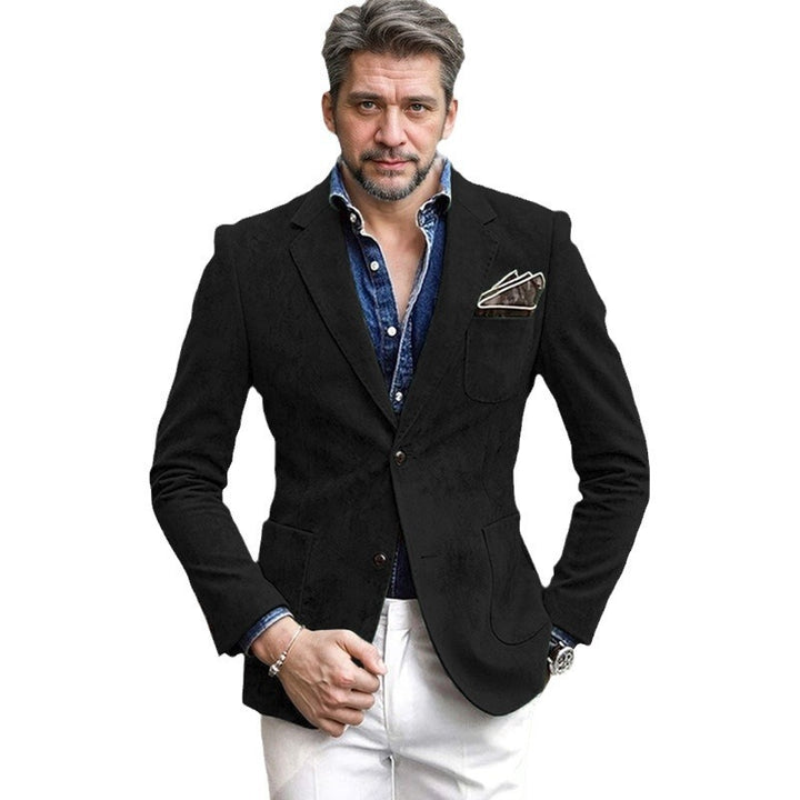 Herren Samt-Blazer mit eleganter Schnittführung Echoarchiv