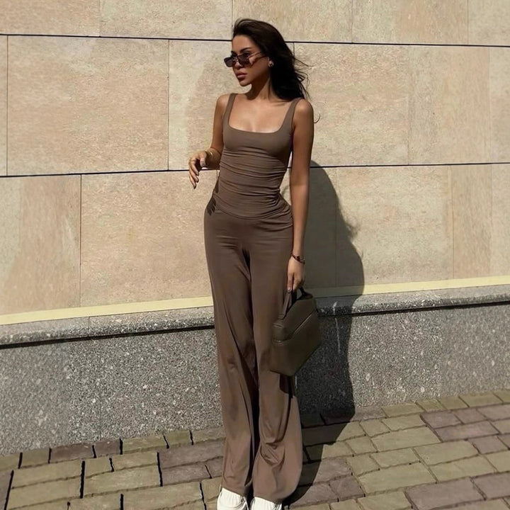 Damen Set bestehend aus Top und weit geschnittenen Hosen Echo Archiv