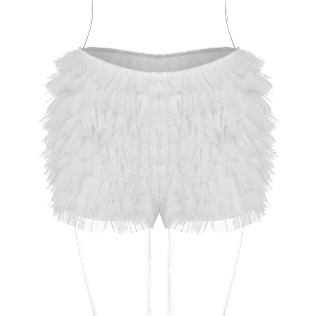 Damen Verspielte Rüschenshorts – Avélisse