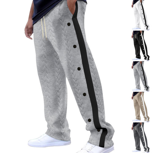 Herren Sportliche Jogginghose mit innovativem Knopfdesign Echoarchiv