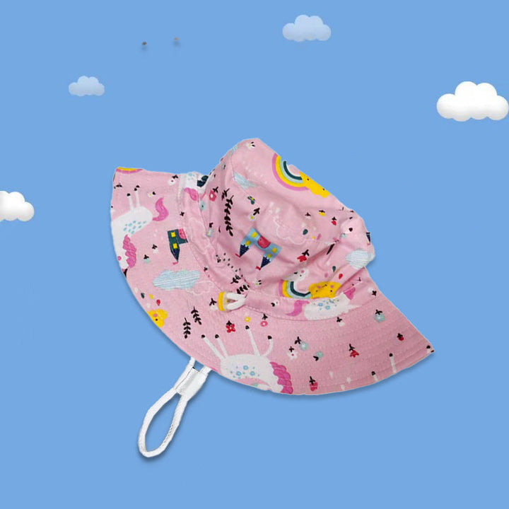 Kinder Sonnenhut mit fröhlichem Motiven Echo Archiv