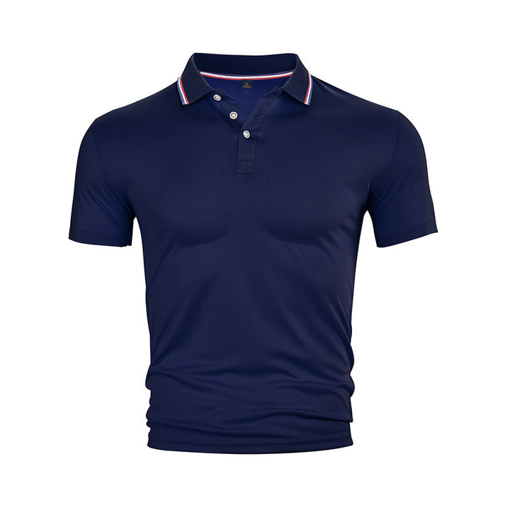 Herren Poloshirt mit farblich abgesetztem Kragen Echoarchiv