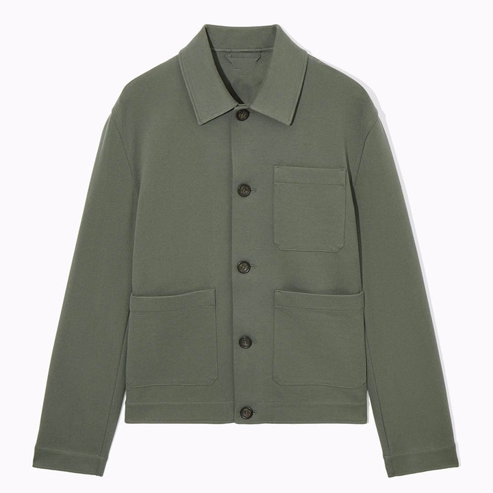 Herren leichte Utility-Jacke mit funktionalen Taschen und modernem Schnitt Echoarchiv
