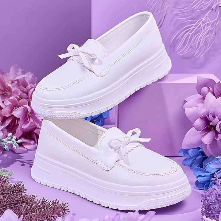 Damen Komfortable Slip-On Sneakers mit eleganter Schleife Echo Archiv