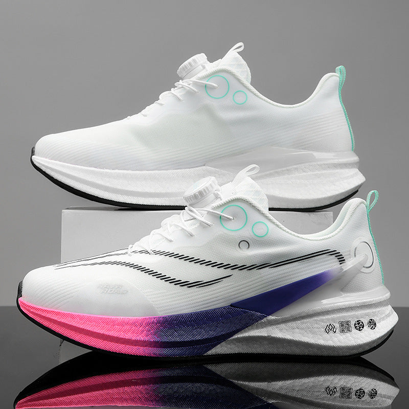 Unisex Performance-Laufschuhe mit Drehverschluss, mehrschichtiger Rebound-Zwischensohle und stabiler TPU-Fersenstütze – Tavélo
