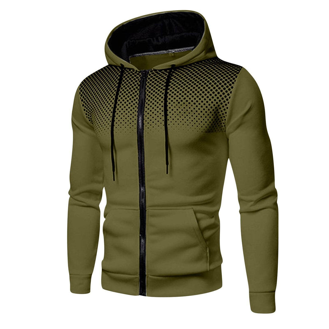 Herren Sportlicher Hoodie mit atmungsaktiver Netzstruktur Echoarchiv
