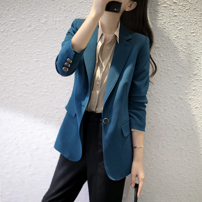 Damen Eleganter Blazer mit feinem Schnitt Echoarchiv