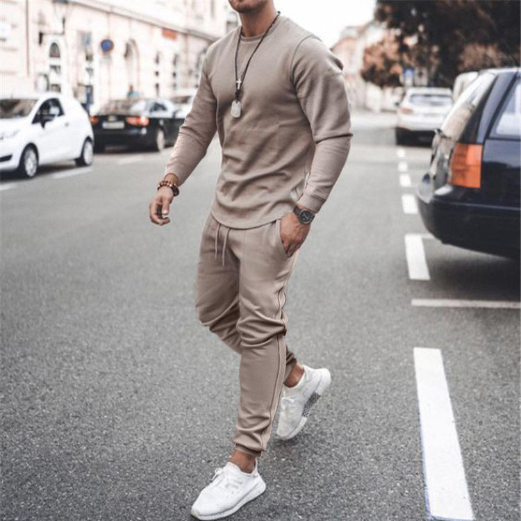 Herren sportliches Oberteil und Jogginghose Set Echoarchiv
