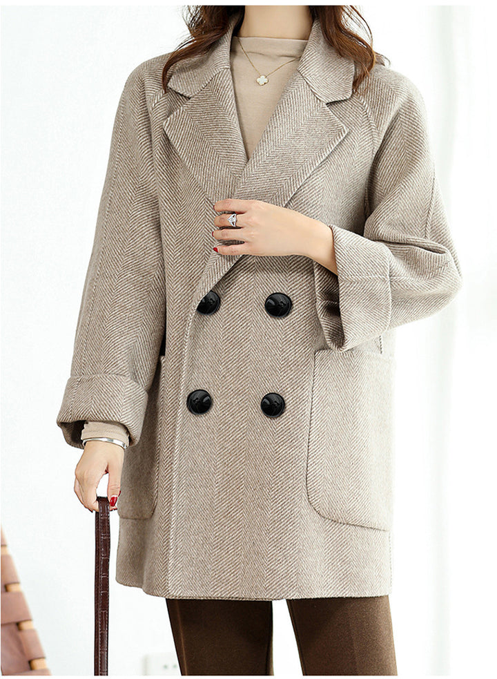 Damen Elegante Oversized-Blazerjacke Echoarchiv