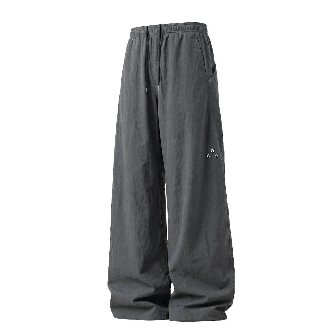 Unisex Weite Lässige Leinenmix-Hose mit Elastikbund, Tunnelzug und Seitentaschen Echo Archiv