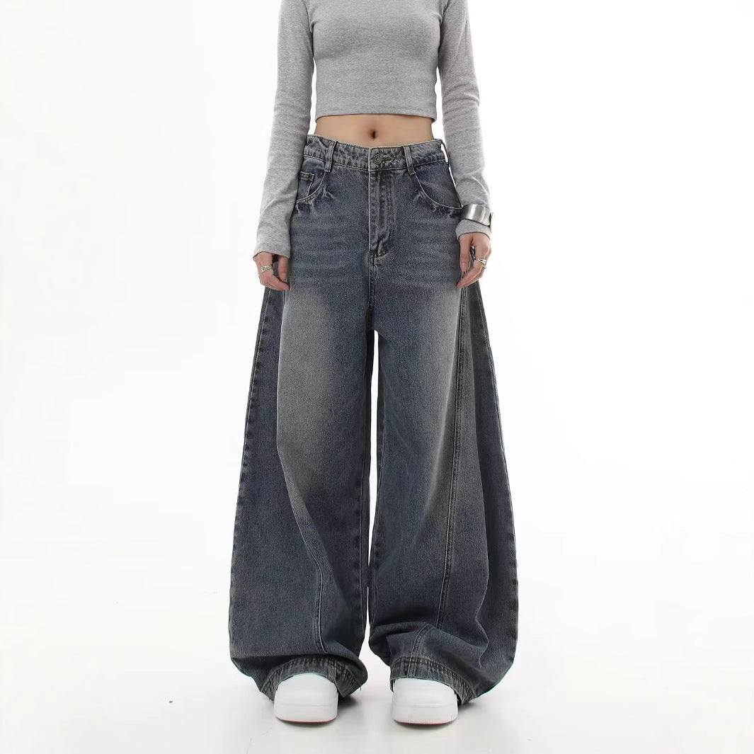 Damen Weitgeschnittene Mom-Jeans Echoarchiv