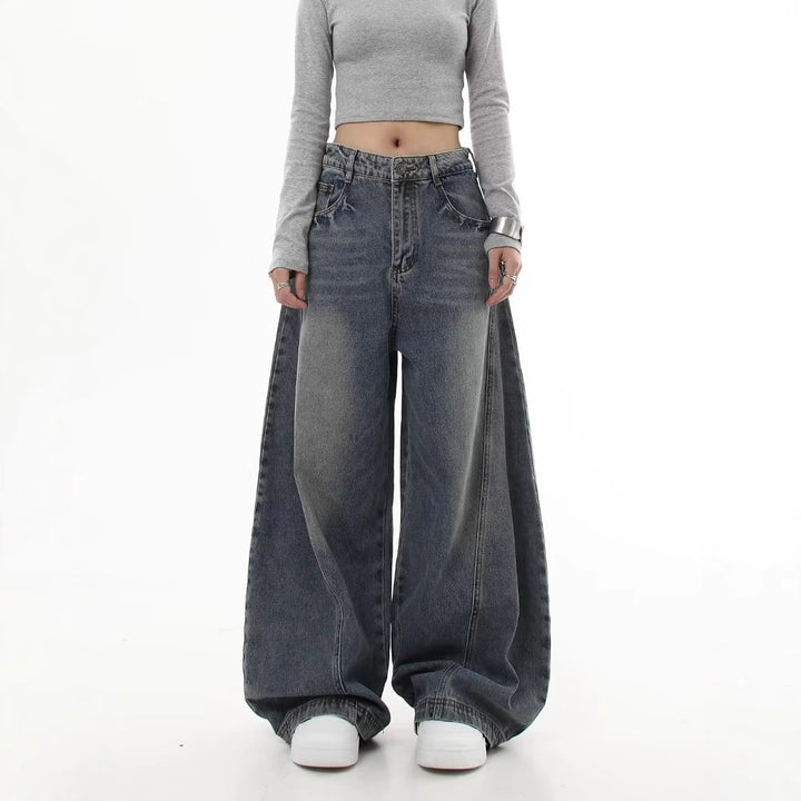 Damen Weitgeschnittene Mom-Jeans Echoarchiv