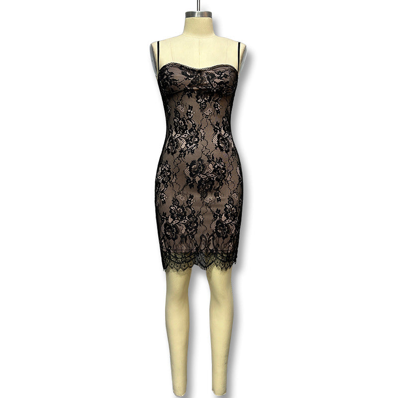 Damen Spitzenkleid mit raffinierter Silhouette Echo Archiv
