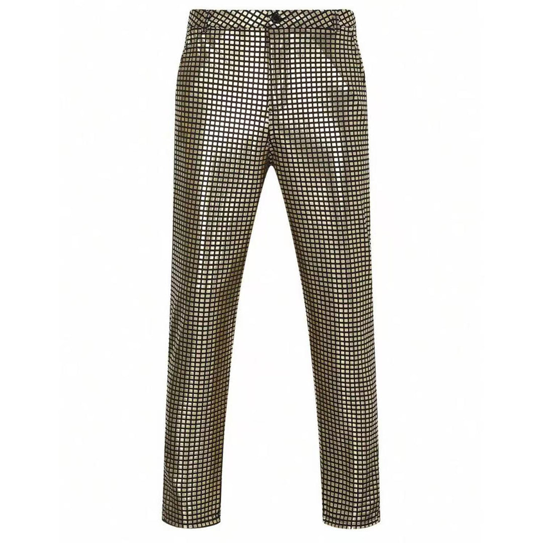 Herren modische glänzende Freizeithose Echoarchiv
