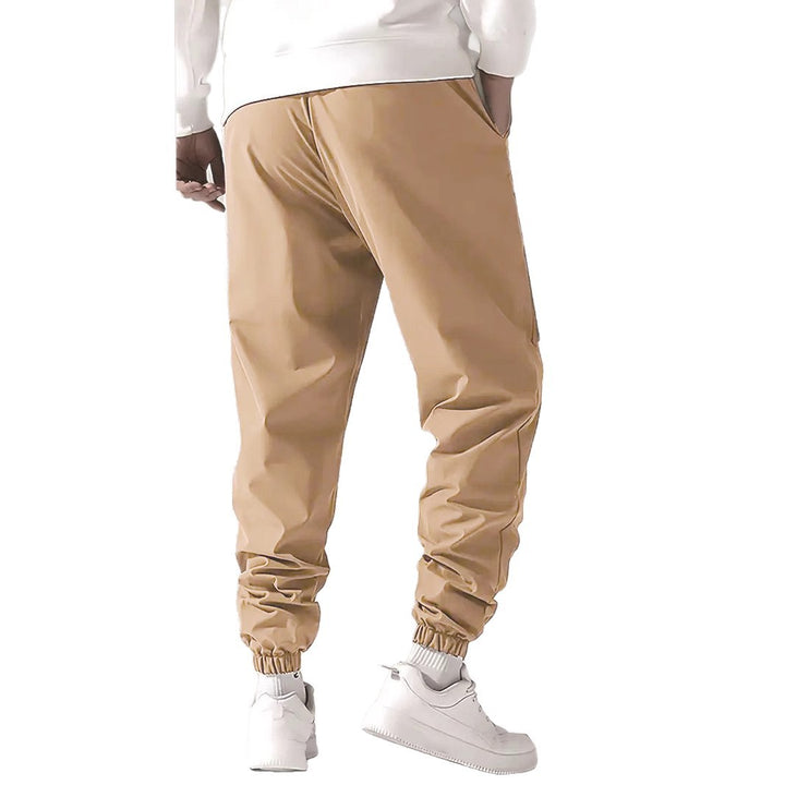 Herren Moderne Cargo-Jogginghose mit elastischem Bund, Kordelzug & Klappentaschen Echo Archiv