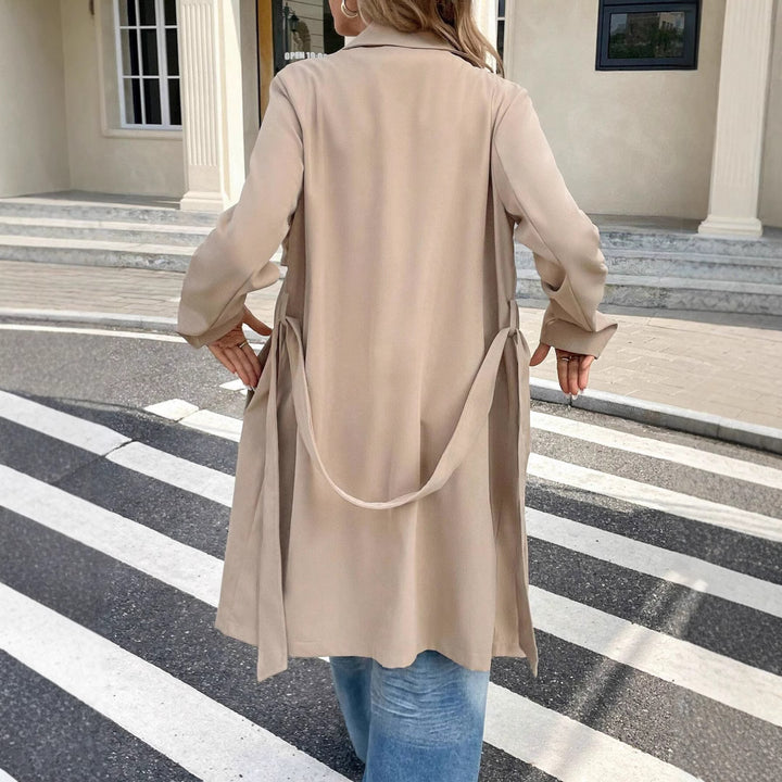 Damen Elegante Trenchcoat