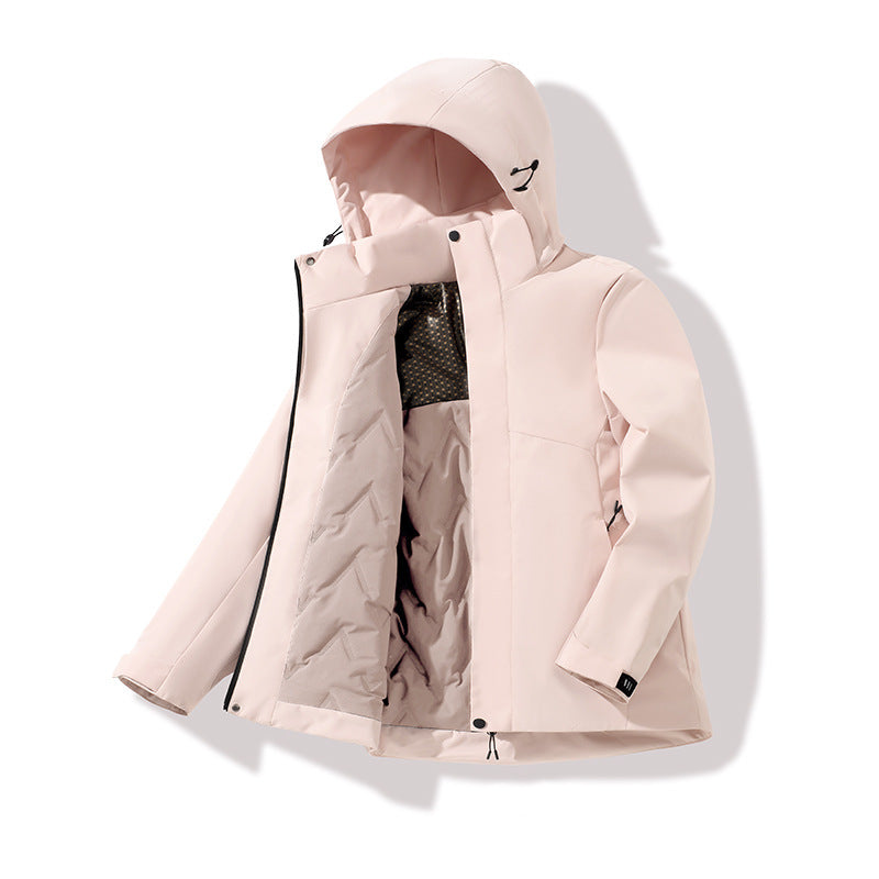 Damen Modische und wetterfeste Übergangsjacke Echo Archiv