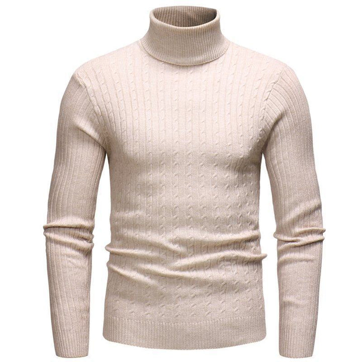 Herren feinstrick Rollkragenpullover Echoarchiv
