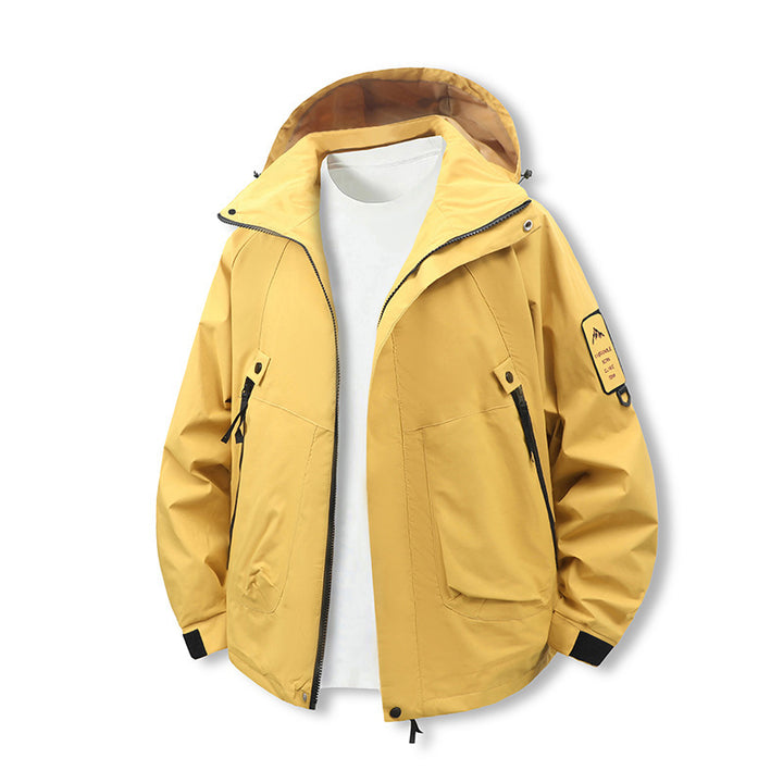 Herren Wetterfeste Multifunktionale Jacke Echo Archiv