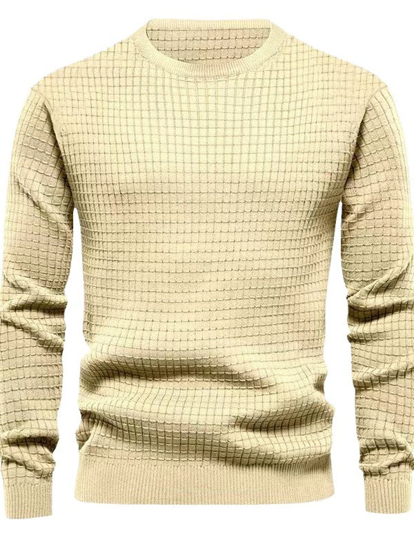 Herren strukturiertes Langarmshirt Echoarchiv