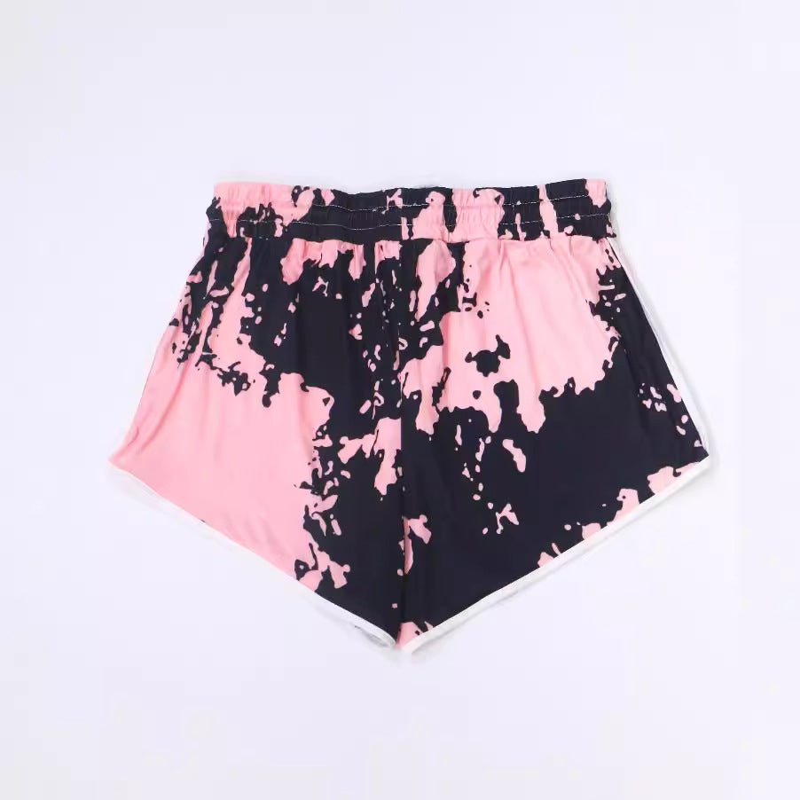 Damen lässige Badeshorts mit kreativem Farbverlauf Echo Archiv