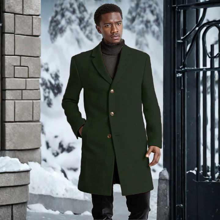 Herren eleganter Langmantel Echoarchiv