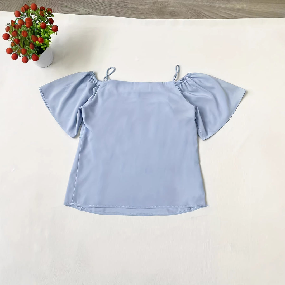 Damen Bluse mit Volants Echo Archiv