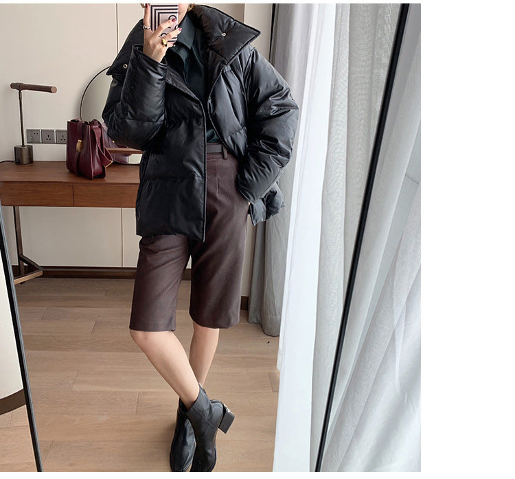Damen Trendige Oversized Daunenjacke Echoarchiv