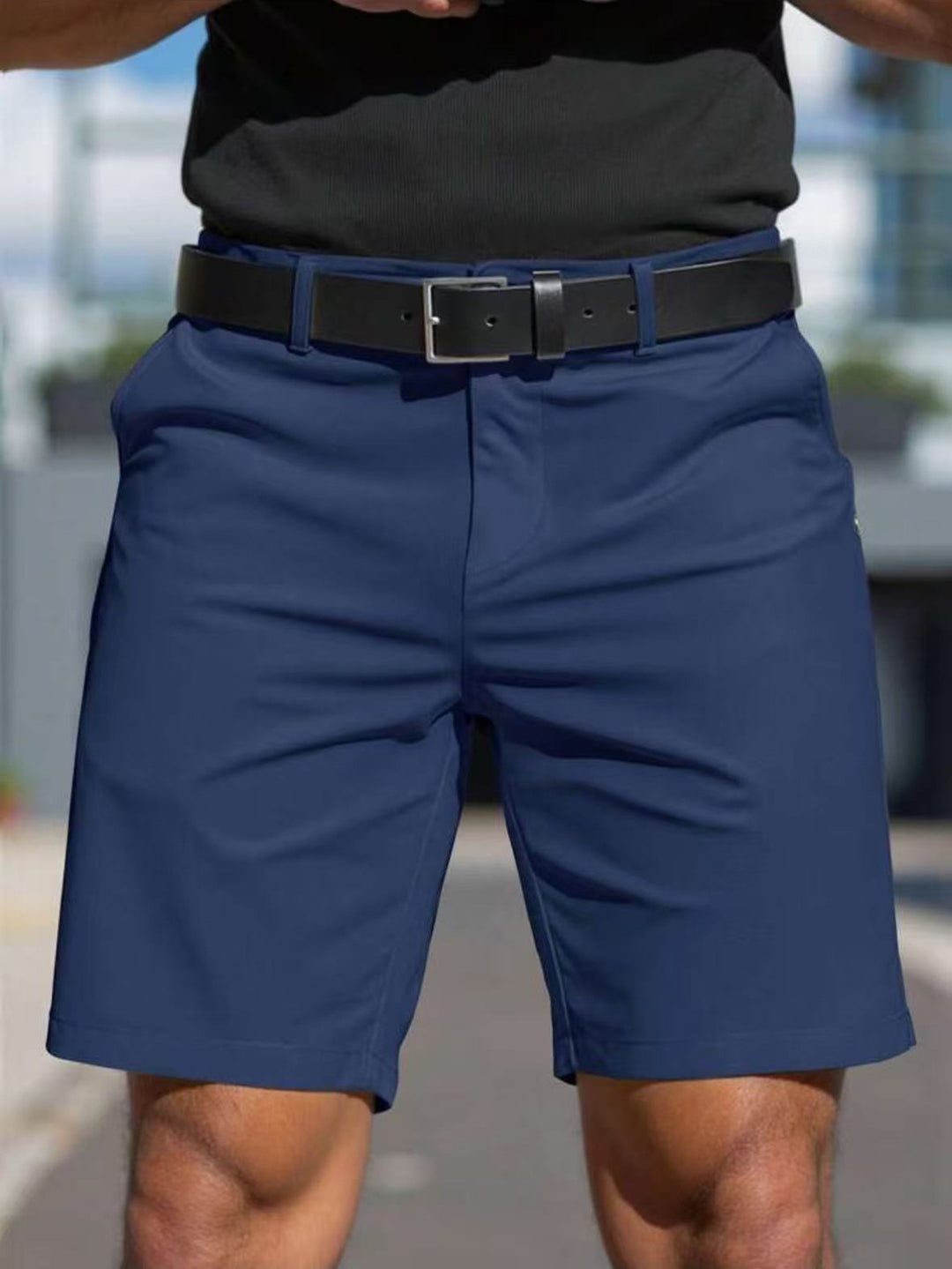 Herren multifunktionale kurze Hose mit elastischem Bund und praktischen Seitentaschen Echoarchiv