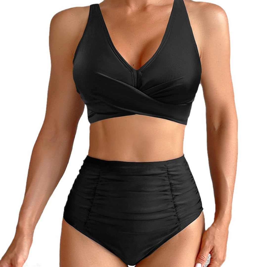Damen Hochtaillierter Bade-Bikini Echo Archiv