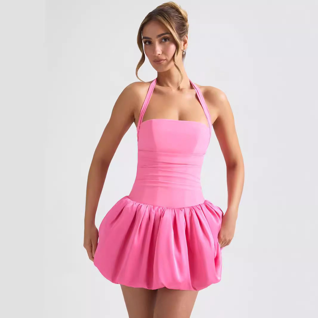 Damen Verspieltes Minikleid mit schwingendem Rock Echo Archiv