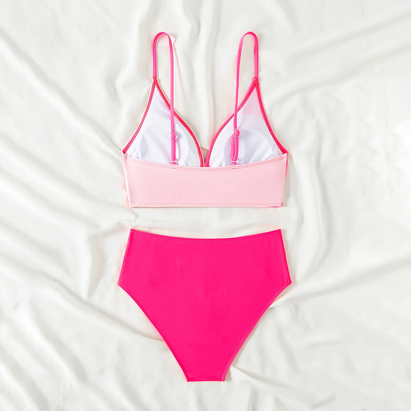 Damen Bikini-Set mit elegantem Wickeldesign und hohem Beinausschnitt Echo Archiv