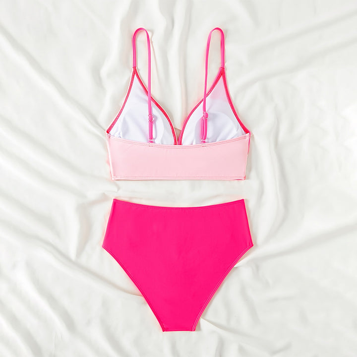 Damen Bikini-Set mit elegantem Wickeldesign und hohem Beinausschnitt Echo Archiv