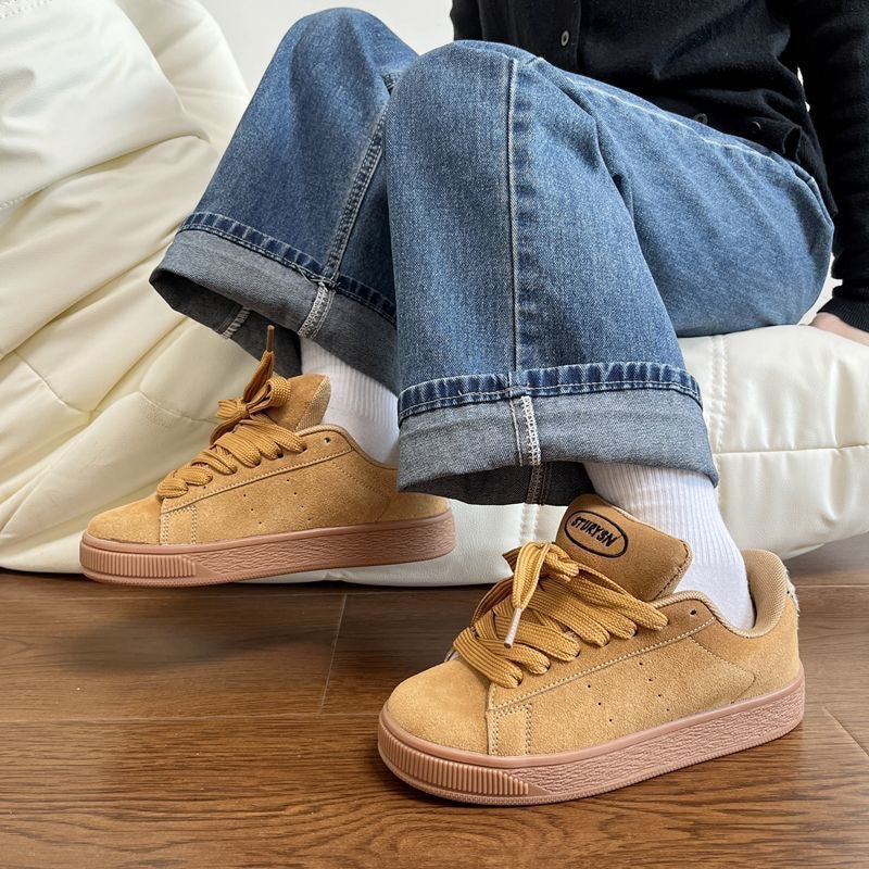 Damen Sneaker mit weichem Nubukleder und gepolsterter Innensohle Echo Archiv