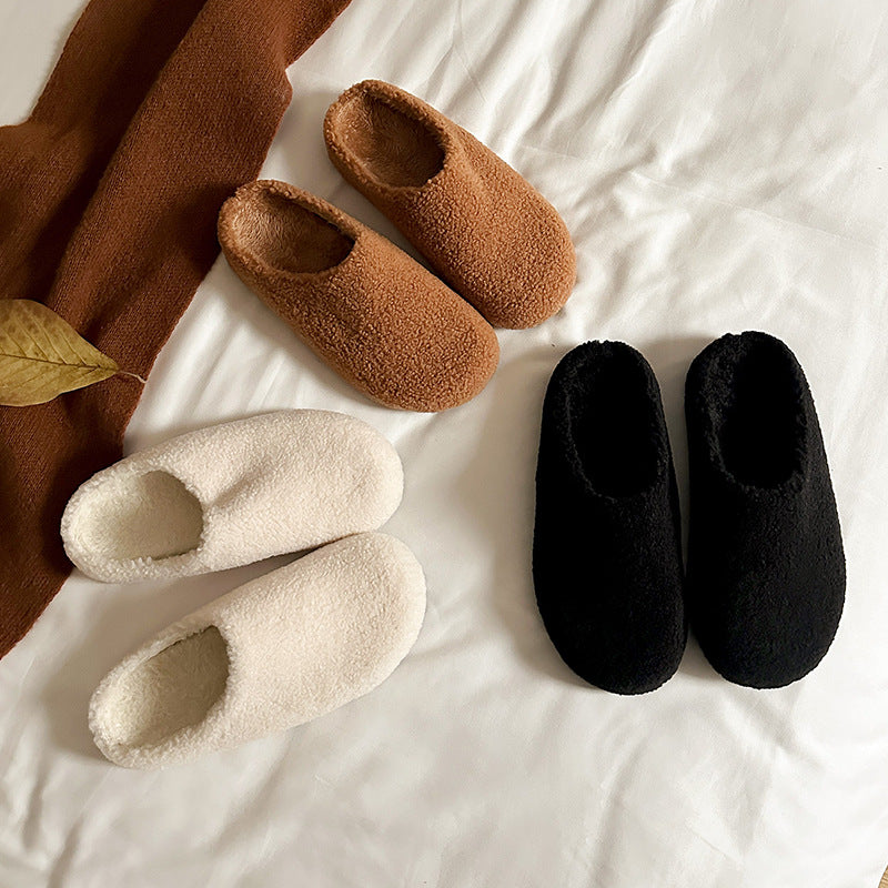 Damen Gefütterte Hausschuhe‑Slipper aus Teddyfleece mit gepolstertem Komfortfußbett Echo Archiv