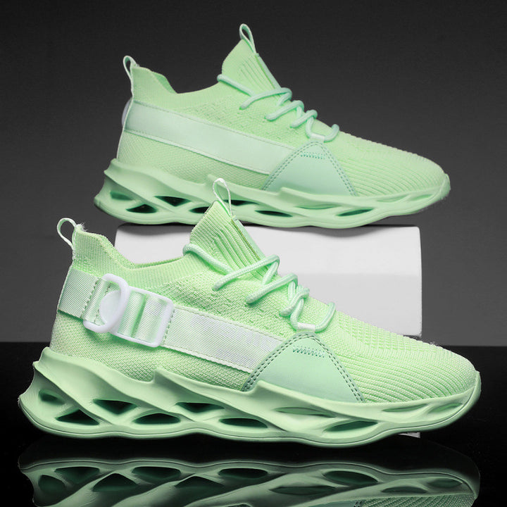 Unisex Strick-Sockensneaker mit gelochter Waben-Luftsohle Echoarchiv