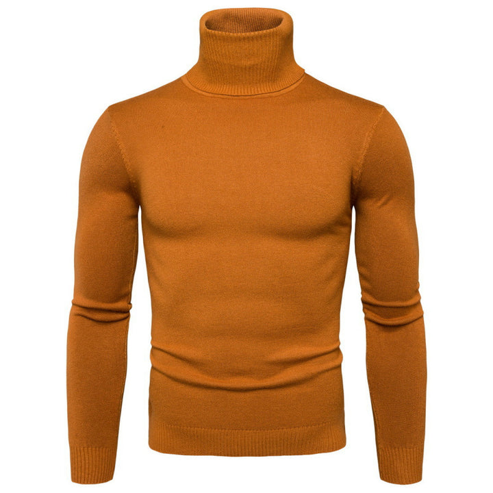 Herren Rollkragenpullover aus hochwertiger Baumwollmischung Echoarchiv