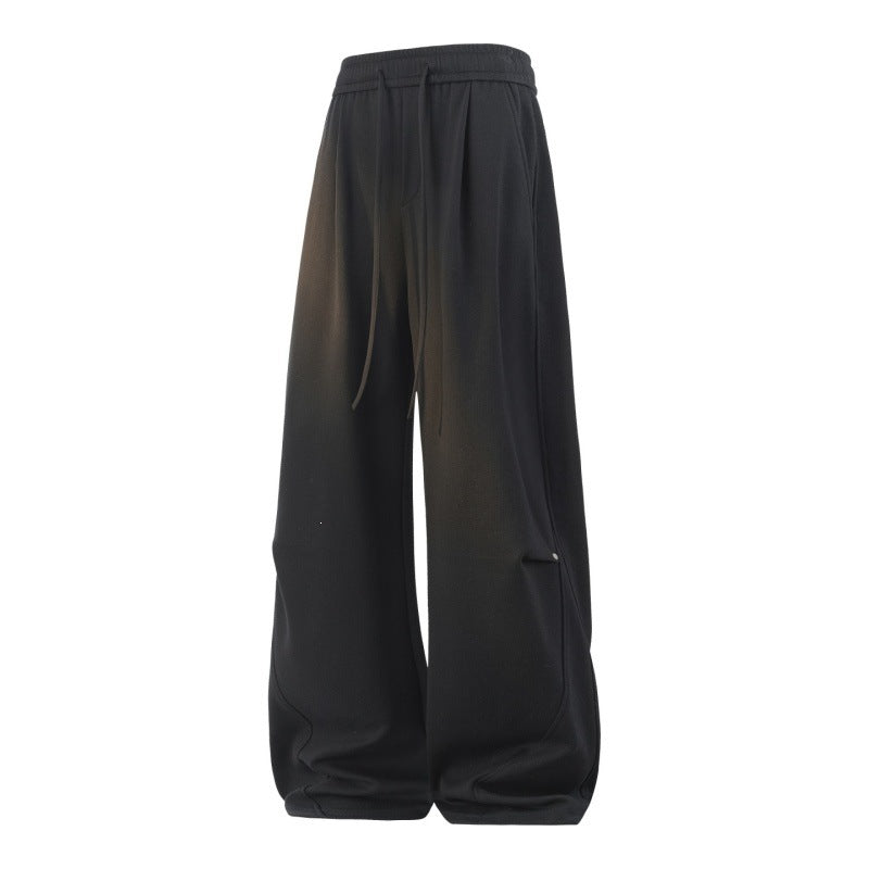 Damen Weite Lagen-Loungehose mit Cargo-Details & elastischem Tunnelzug Echoarchiv