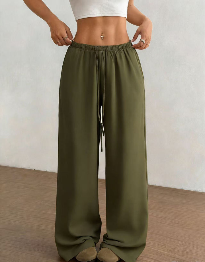 Damen weite, glänzende Palazzo-Hose Echo Archiv