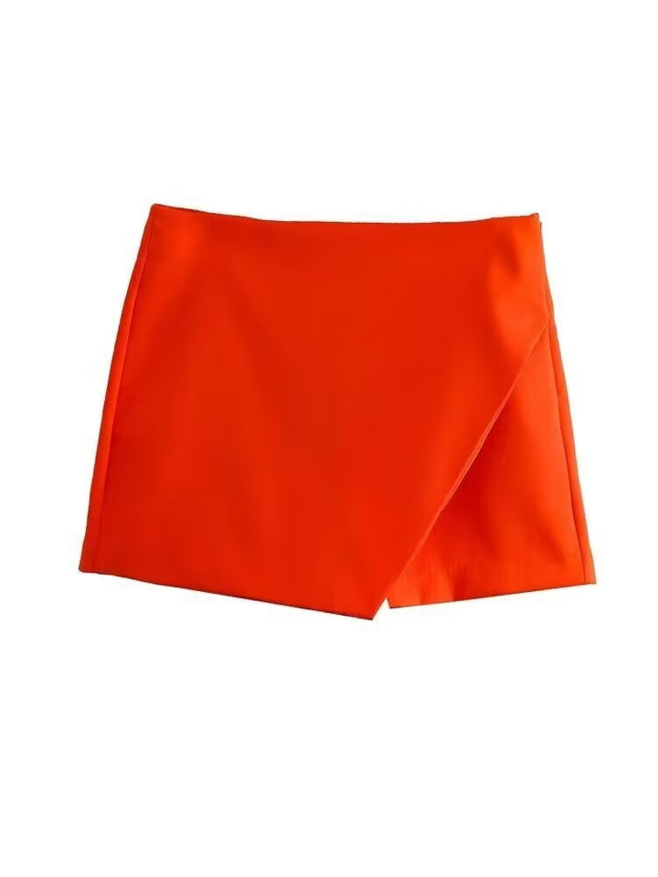 Damen modische Wickel-Shorts aus hochwertigem, elastischem Material Echo Archiv