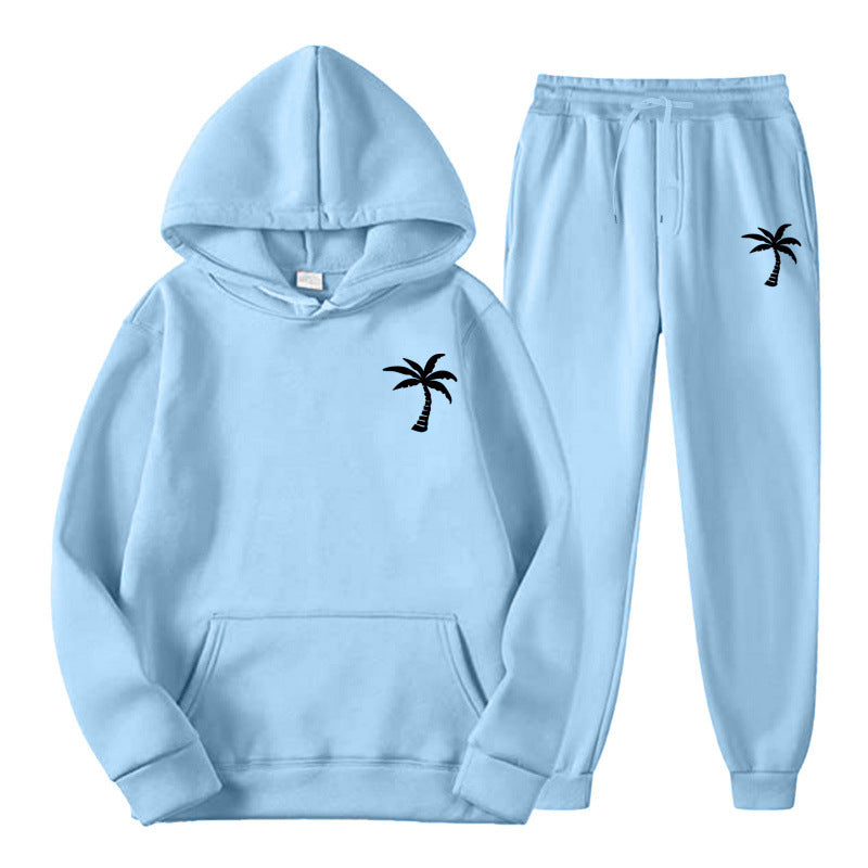 Damen Bequemer Hoodie und Jogginghose Set Echoarchiv