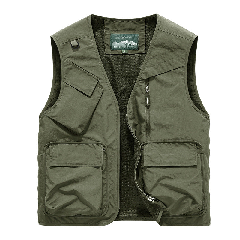 Herren Multifunktionale Outdoor-Weste Echo Archiv 1788242425