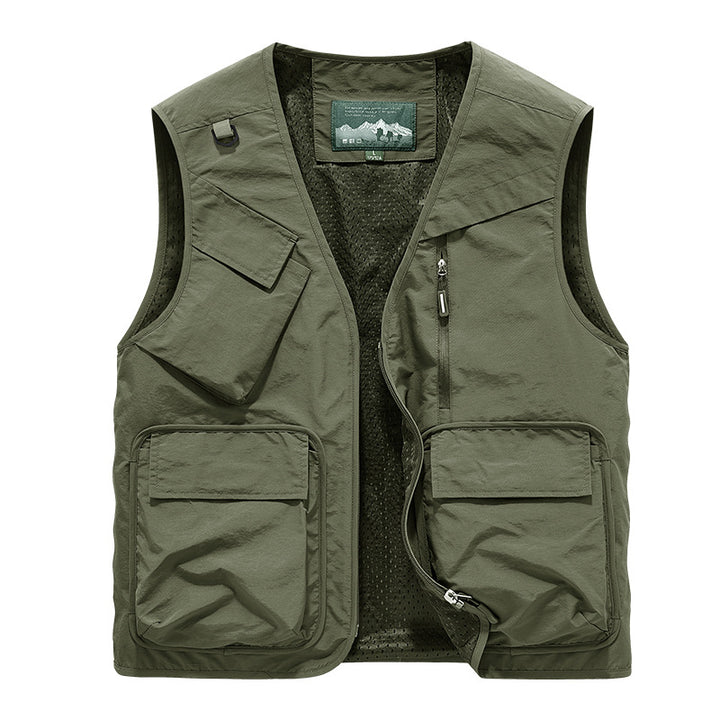 Herren Multifunktionale Outdoor-Weste Echo Archiv 1788242425