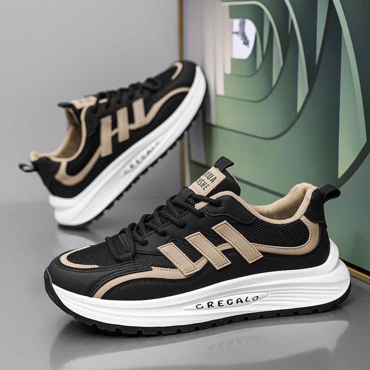 Herren Sportlicher Retro-Chunky Sneaker mit dicker EVA-Laufsohle und atmungsaktivem Mesh-Upper Echoarhiv – Norré