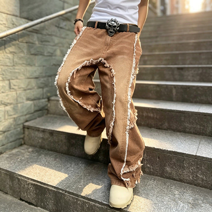 Herren Modische Relaxed-Fit Jeans Echoarchiv