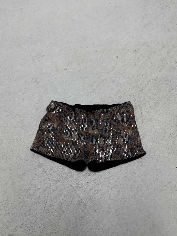 Damen Funkelndes Top und Shorts Set Echo Archiv